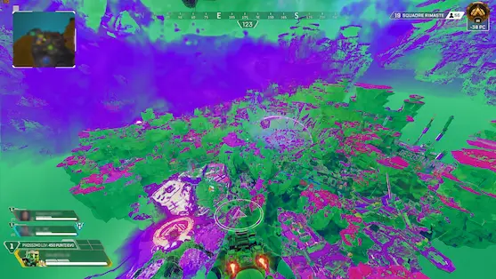 Apex verde viola problema driver nvidia