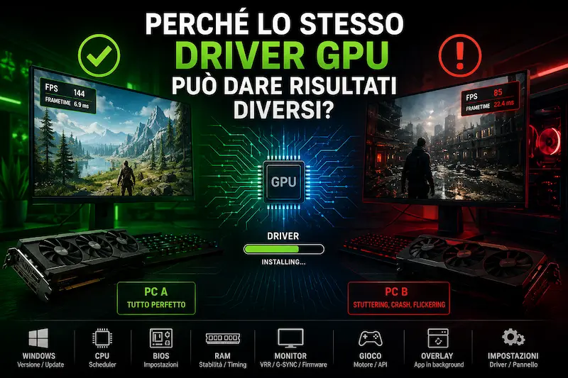 Driver gpu problemi